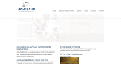Desktop Screenshot of homelandus.com
